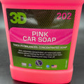 3D Pink Car Wash Soap 1 Gal